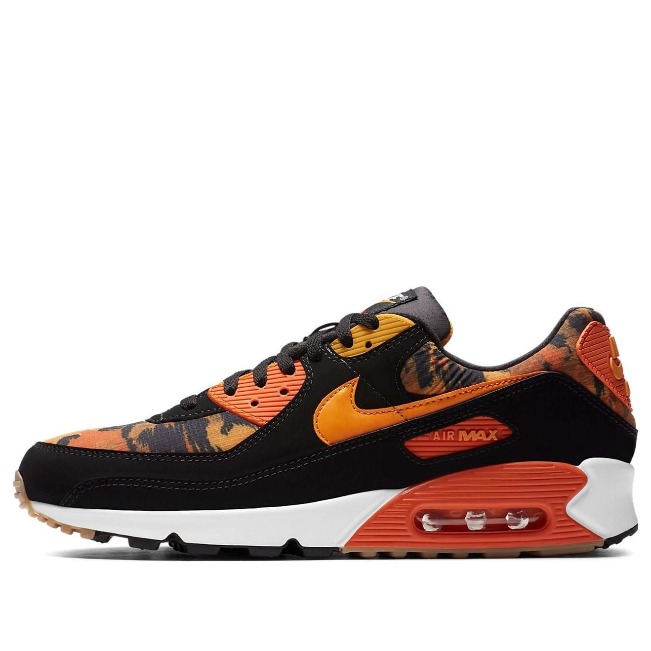 Nike Air Max 90 Orange Camo Black