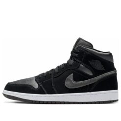 Air Jordan 1 Mid SE Nylon Black Grey