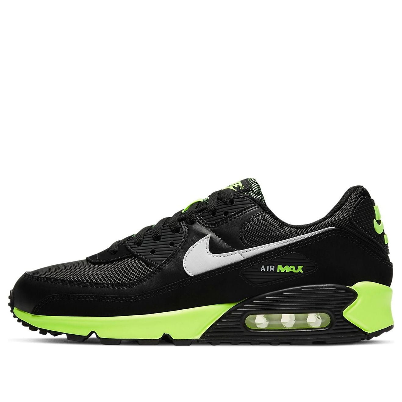 Nike Air Max 90 Black Hot Lime