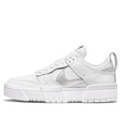 Nike Dunk Low Disrupt White Metallic Silver