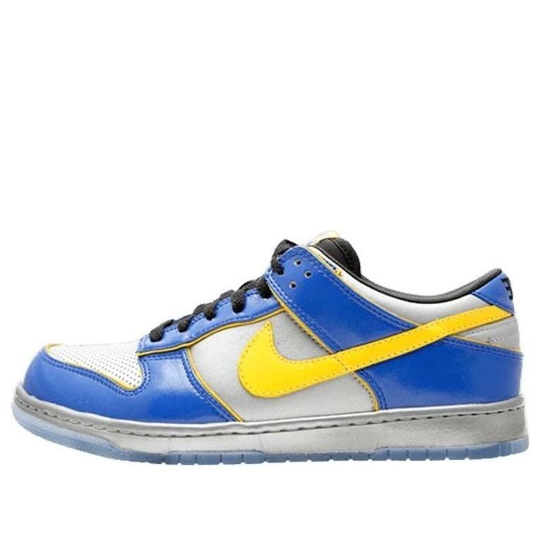 Nike Dunk Low Supreme Blue White Yellow