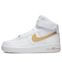 Nike Air Force 1 High White Metallic Gold
