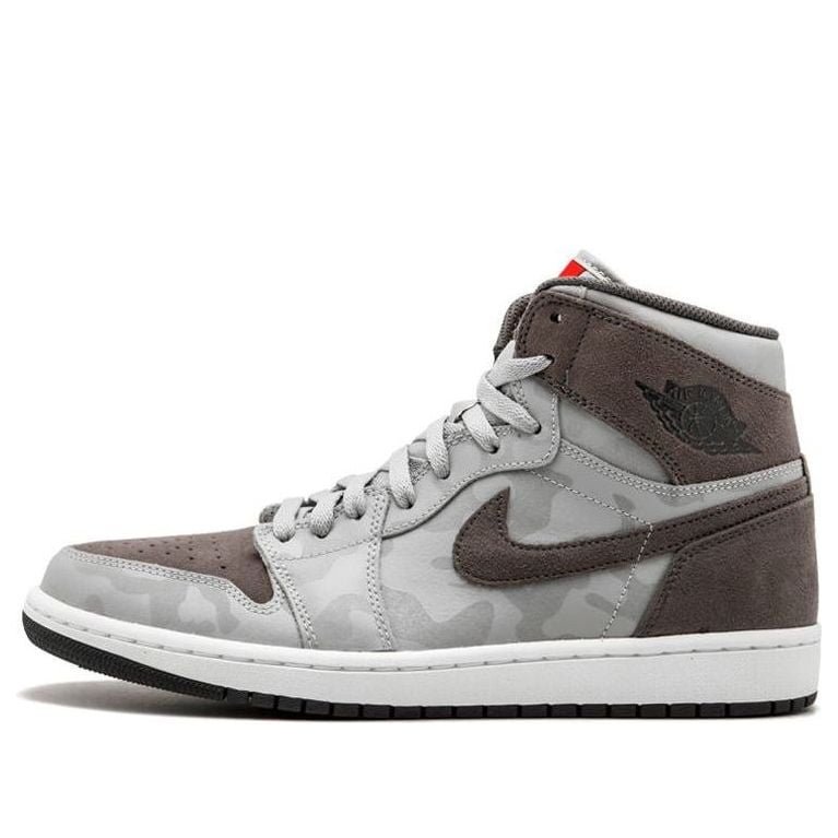 Air Jordan 1 Retro High Premium Grey Camo