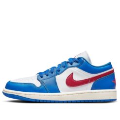 Air Jordan 1 Low Sport Blue Gym Red