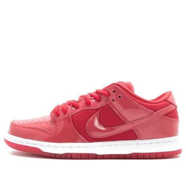 Nike Dunk Low Pro SB Red Patent Leather