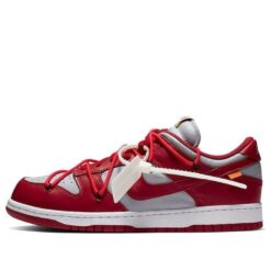 Nike OffWhite x Dunk Low University Red