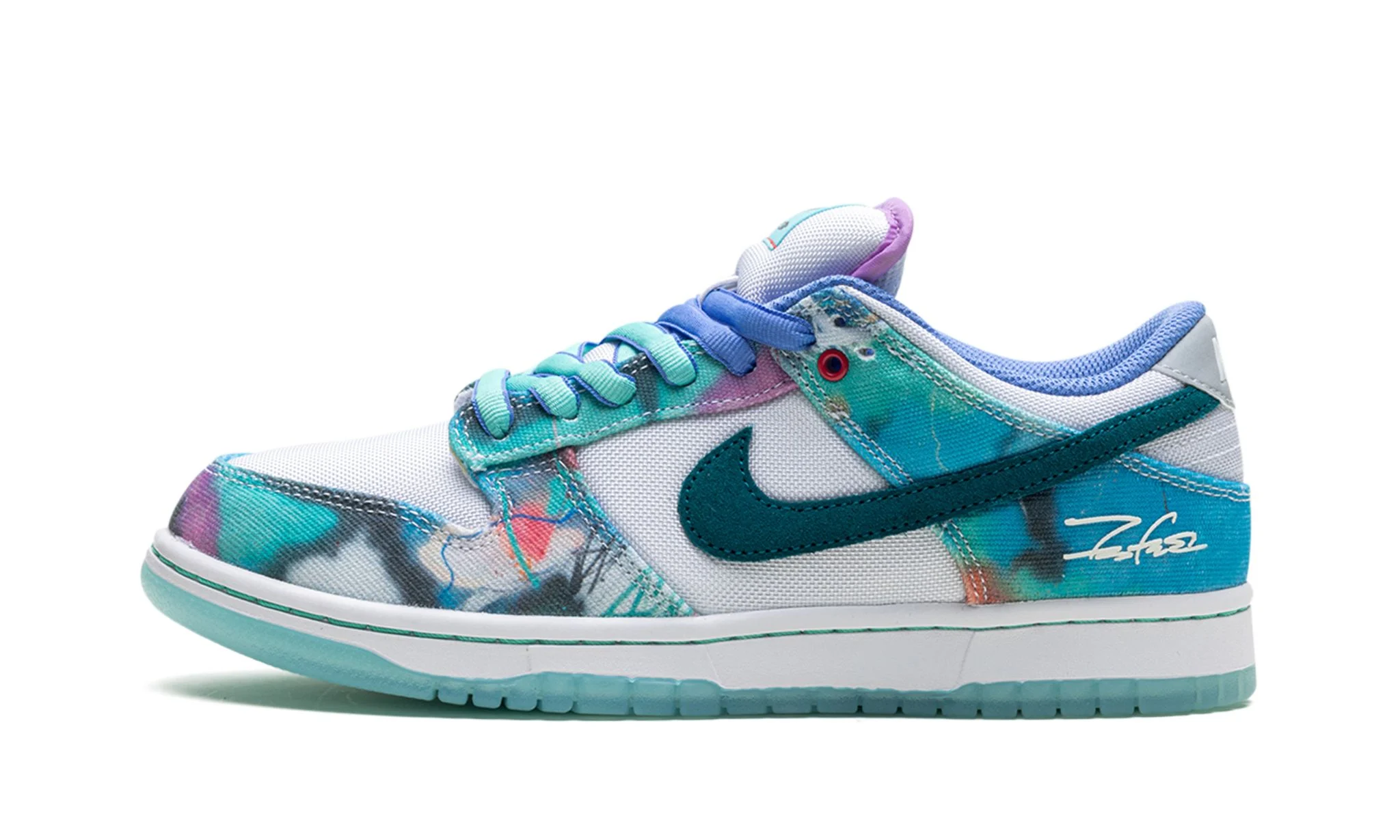DUNK LOW SB "Futura Laboratories - Bleached Aqua"