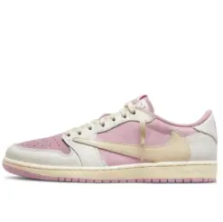 Travis Scott x Jordan Air Jordan 1 Low Pink White