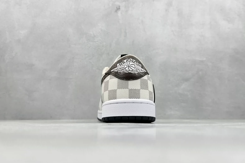 Fragment x Travis Scott x Air Jordan 1 Low black-Customized