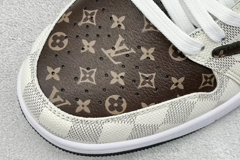 Fragment x Travis Scott x Air Jordan 1 Low black-Customized